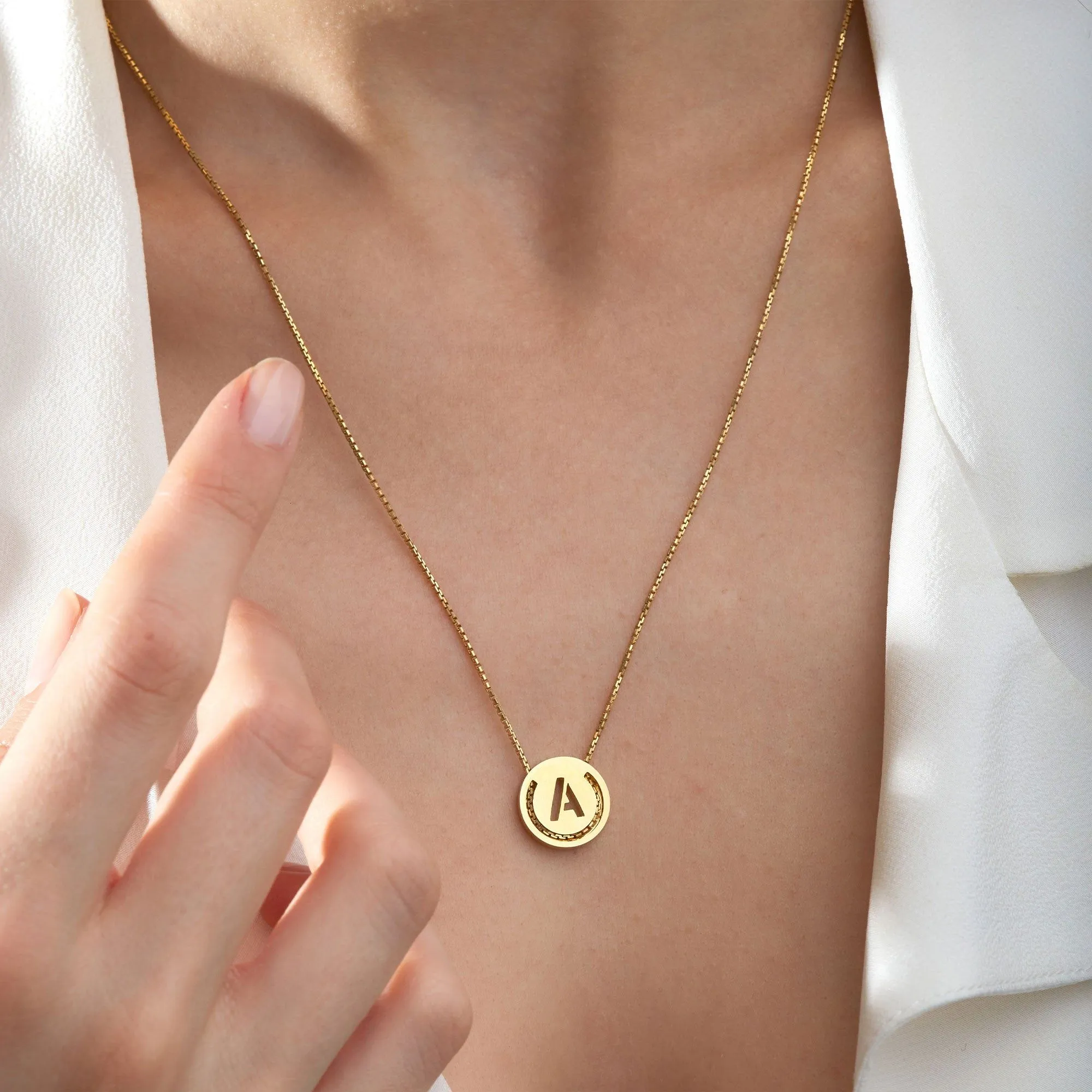 ABC's - Y 18K Gold Plated Necklace