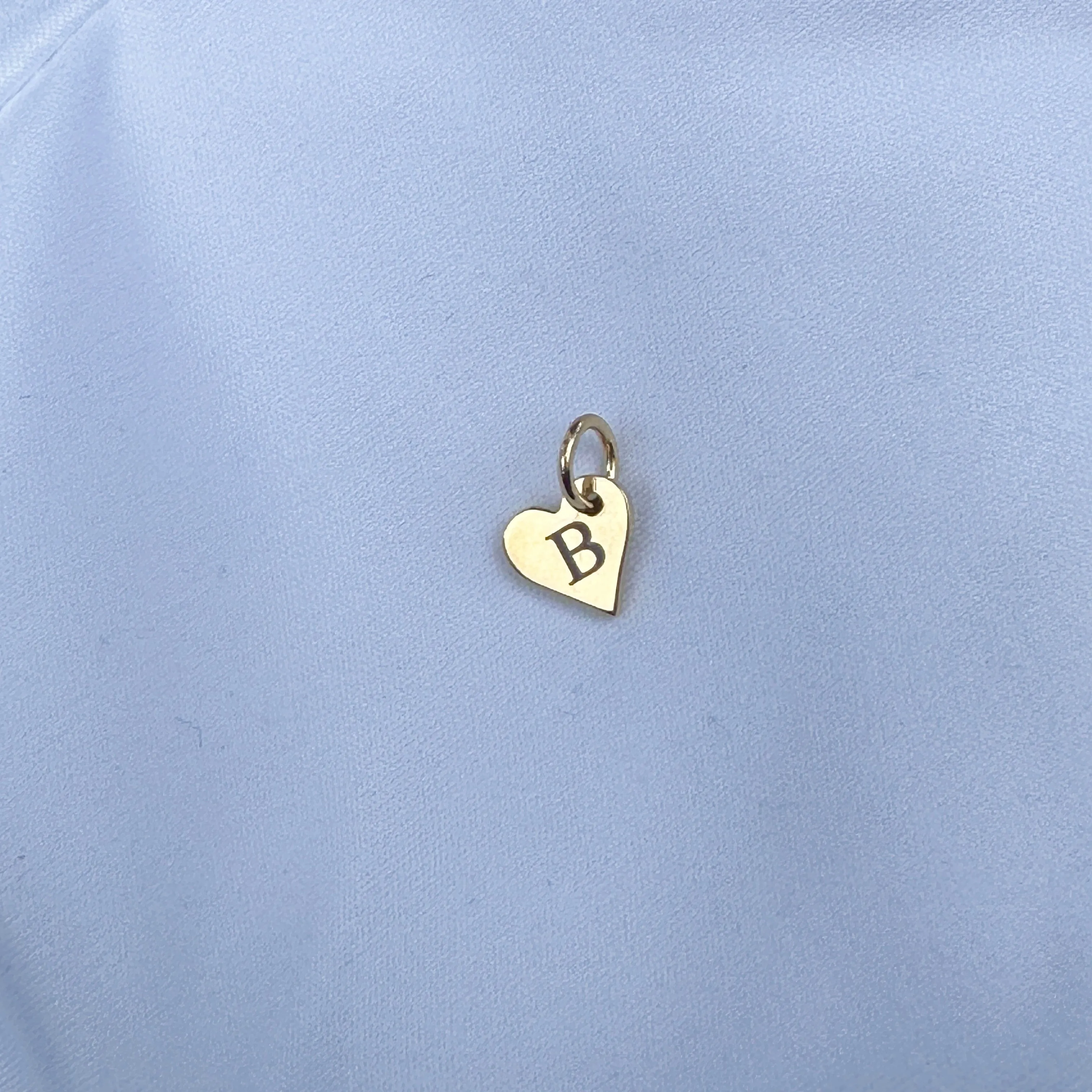 add a pendant- engraved heart