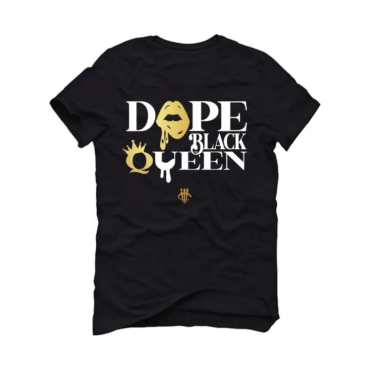 Air Jordan 11 Gratitude | ILLCURRENCY Black T-Shirt (Dope Black Queen)