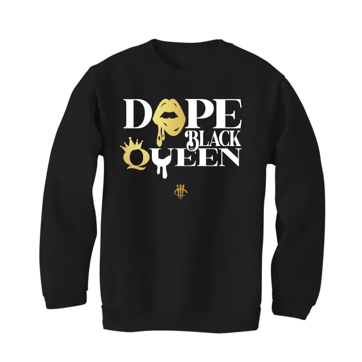 Air Jordan 11 Gratitude | ILLCURRENCY Black T-Shirt (Dope Black Queen)