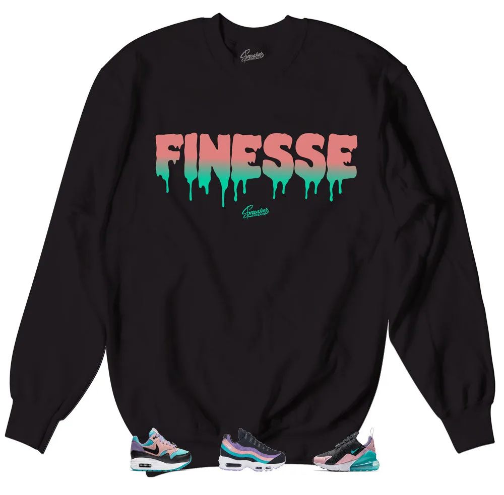 Air Max Have Nice Day Sweater - Finesse - Black