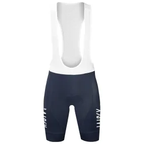 Baisky Mens Endurance Bib Shorts with Vion Insert Pads - Endurance Blue