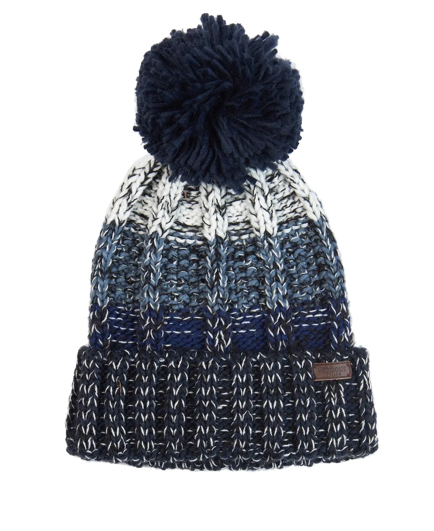 Barbour Mens 'Harlow' Knit Bobble Beanie Hat