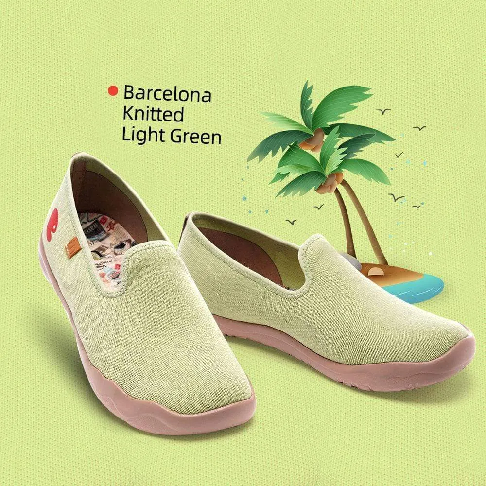 Barcelona Knitted Light Green