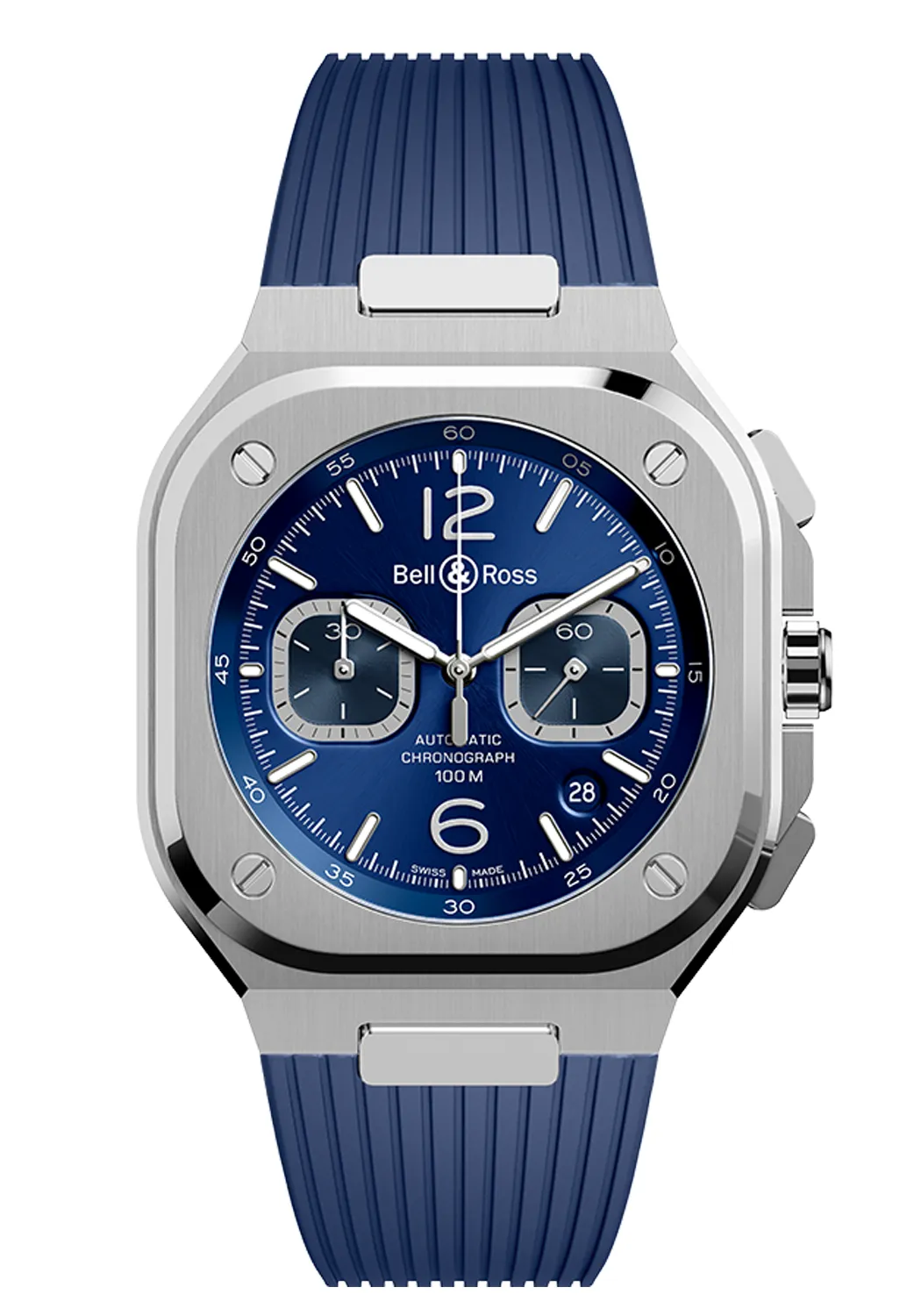 Bell & Ross BR 05 Chrono Blue Steel | Strap