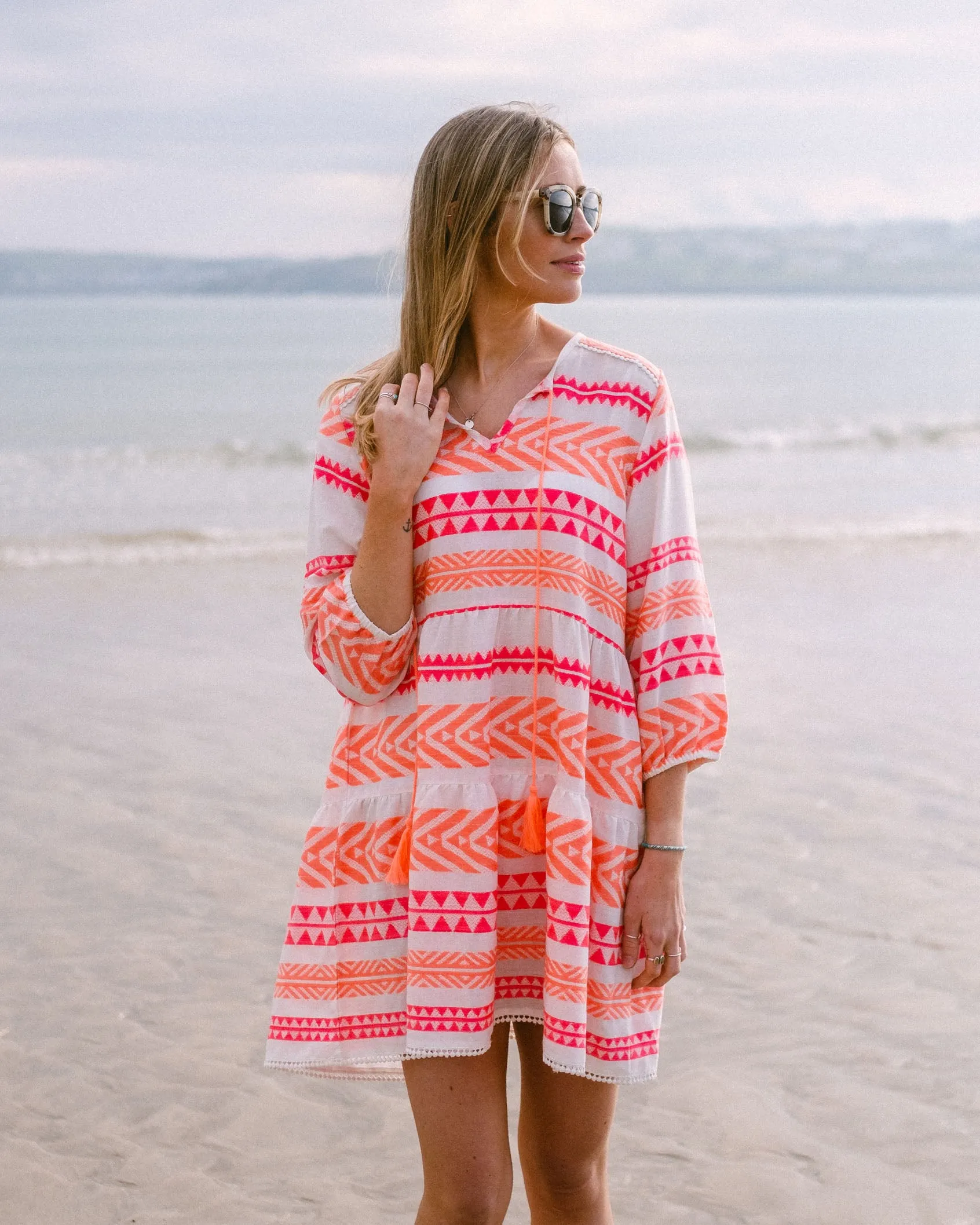 Betty Beach Dress Pink