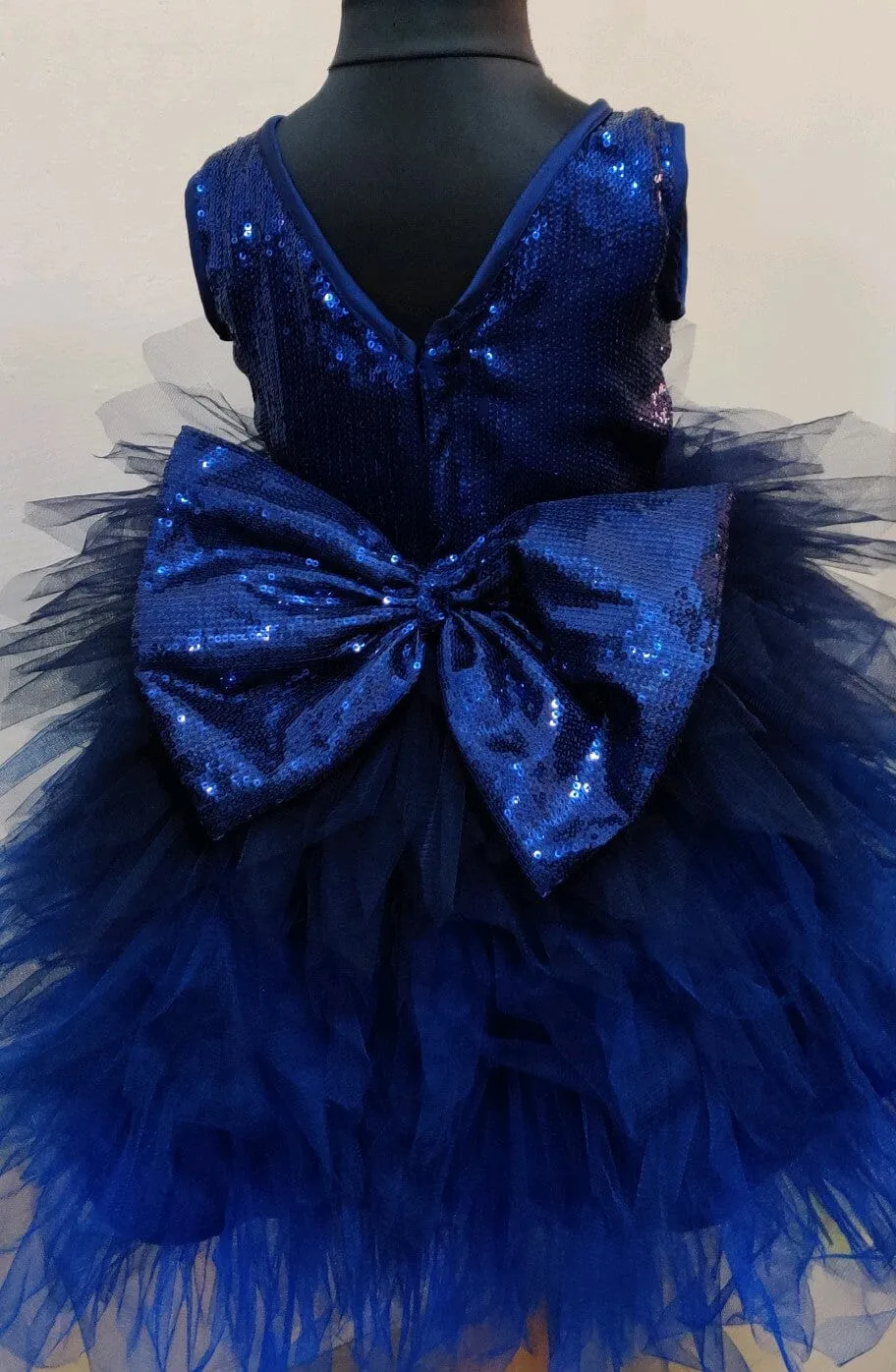 Blue Star Hilow Party dress