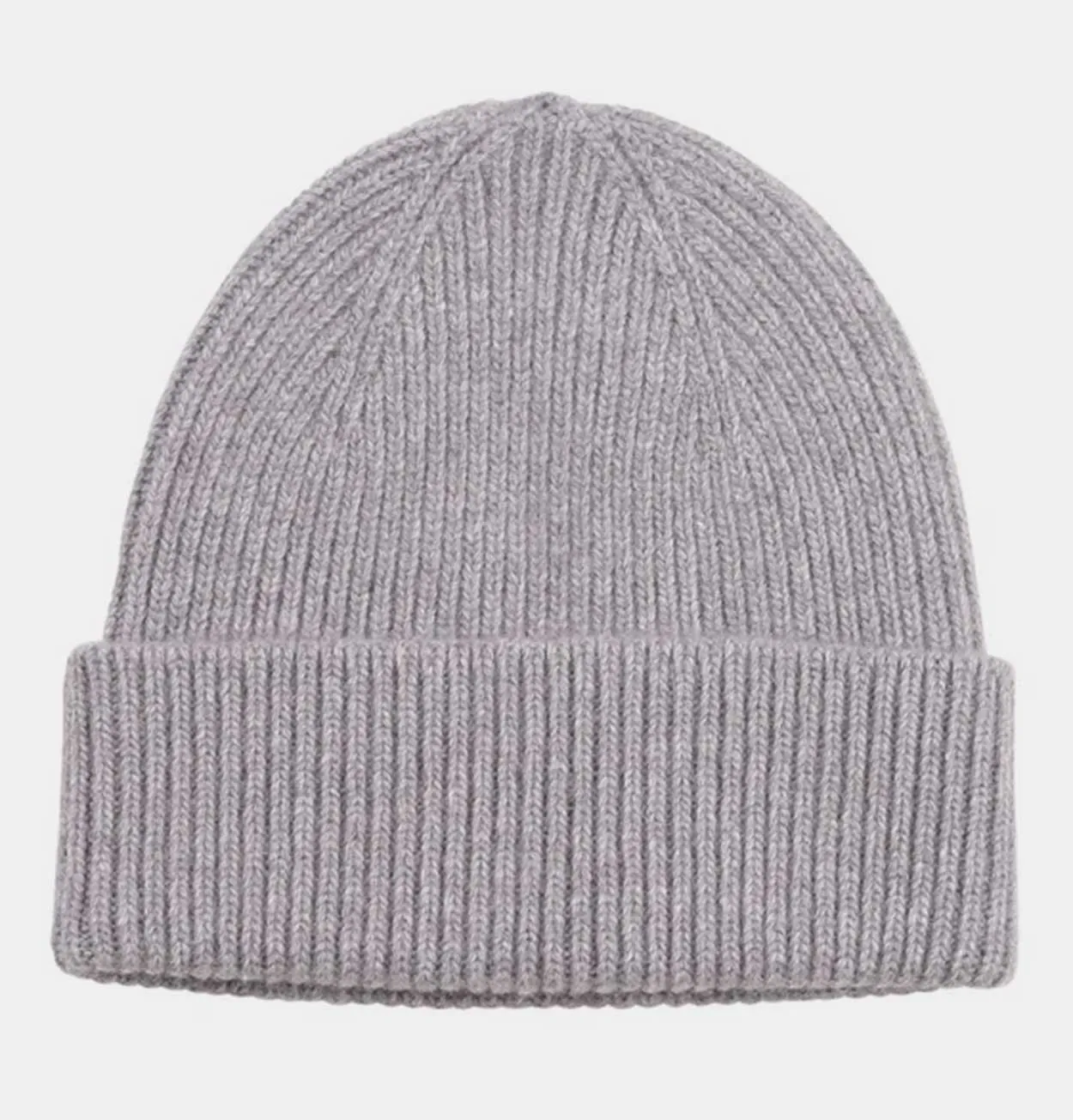 Colorful Standard Merino Wool Beanie in Heather Grey