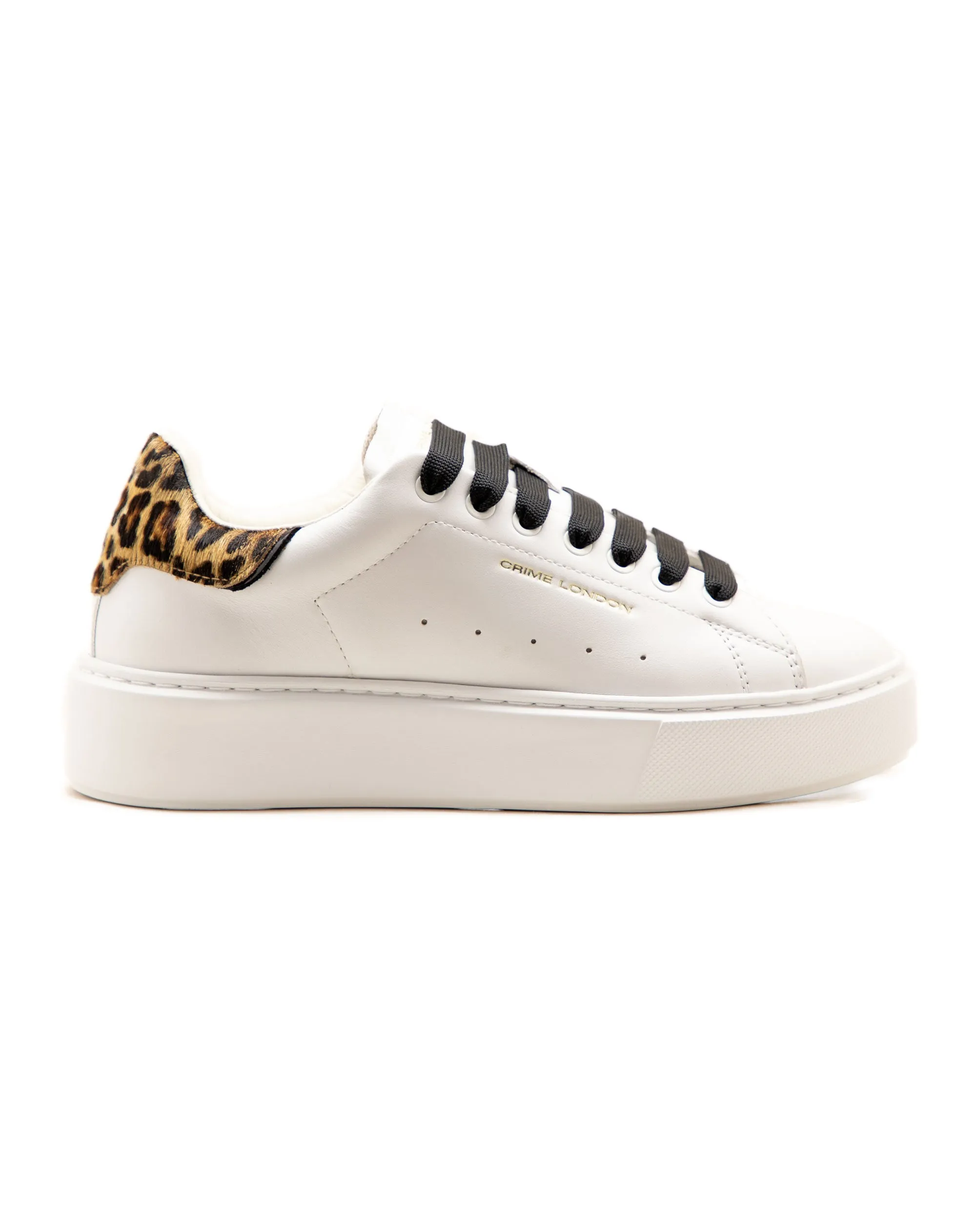 Crime London Elevate Bianco Leopard