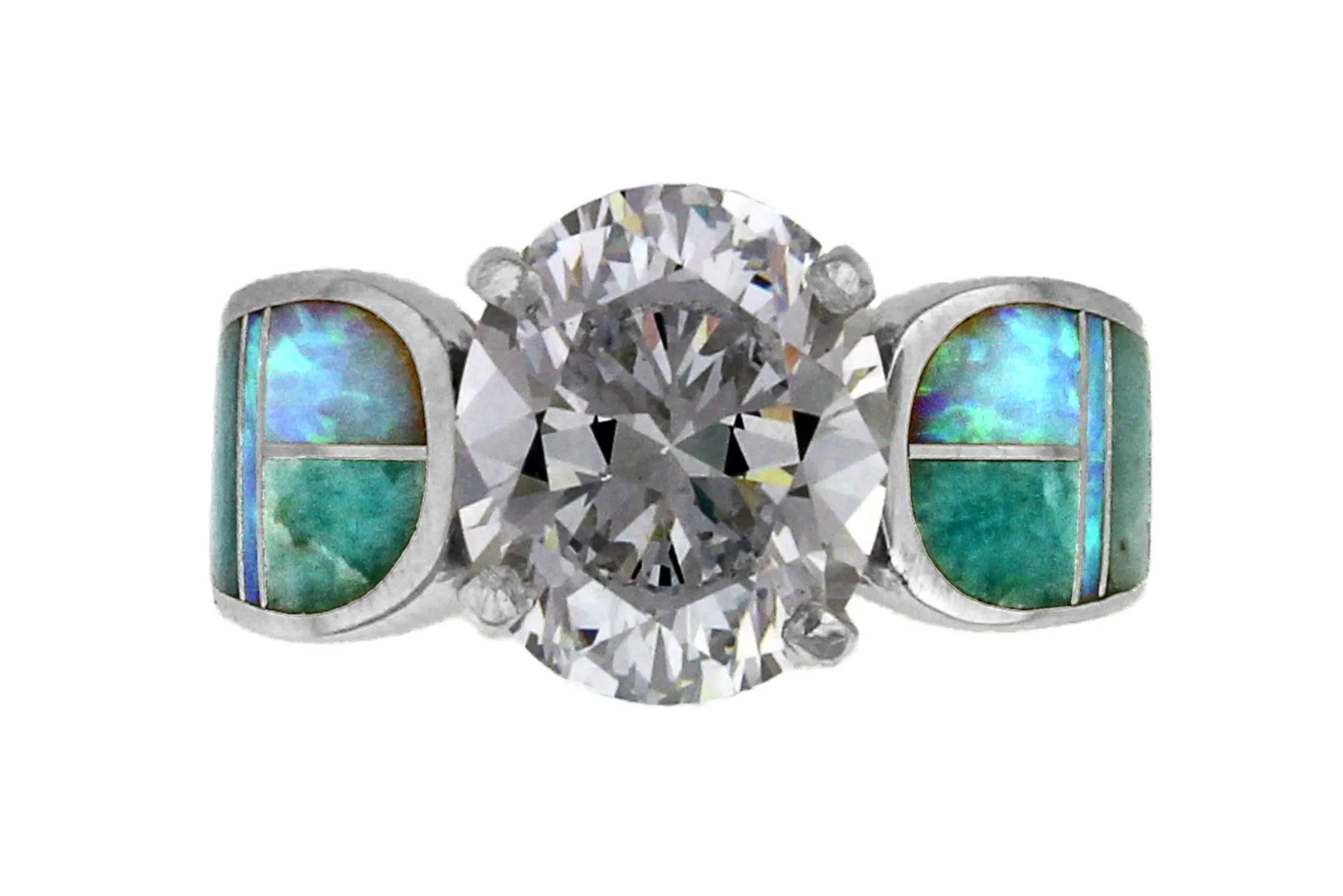 David Rosales Amazing Light CZ Ring