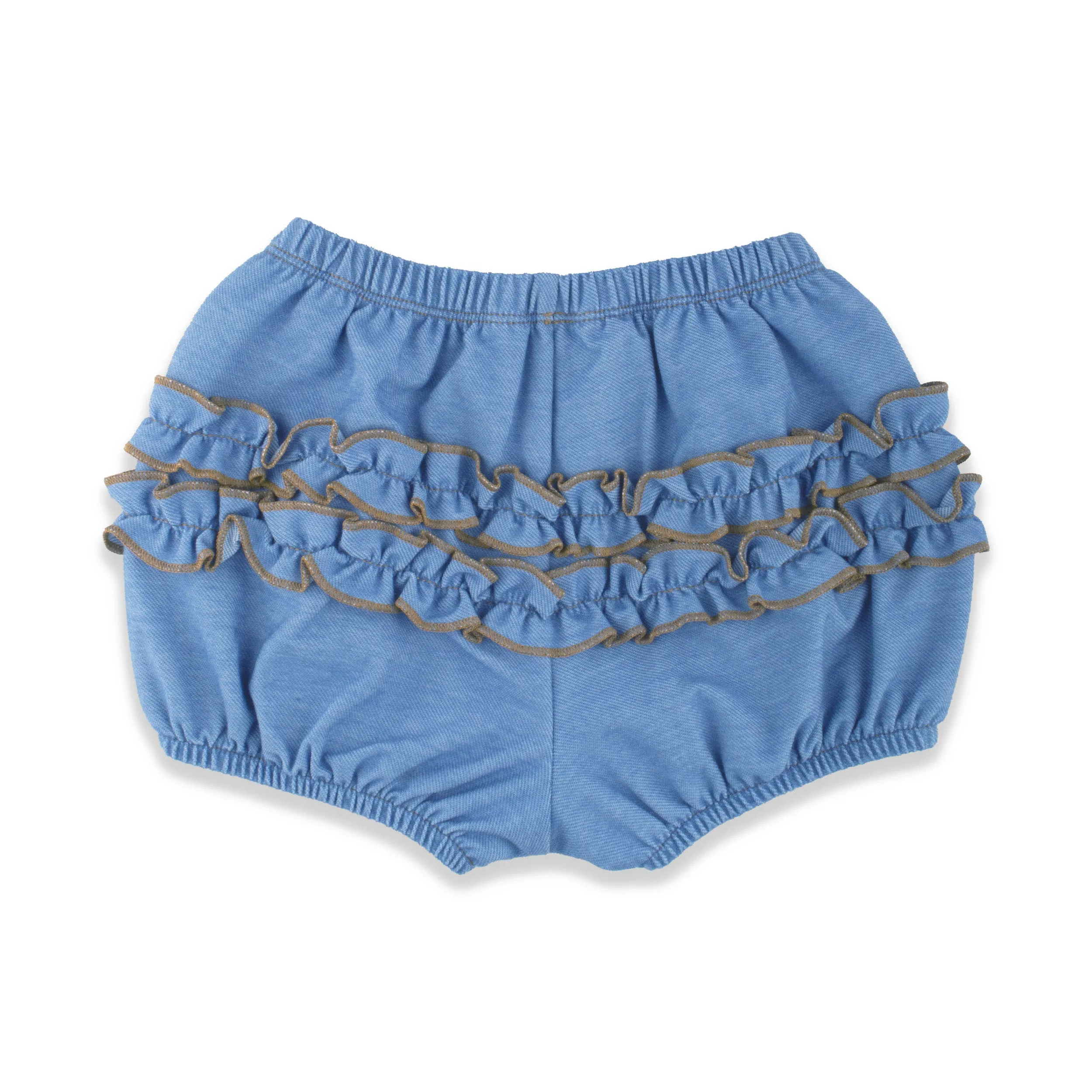 Denim Baby Ruffle Panties