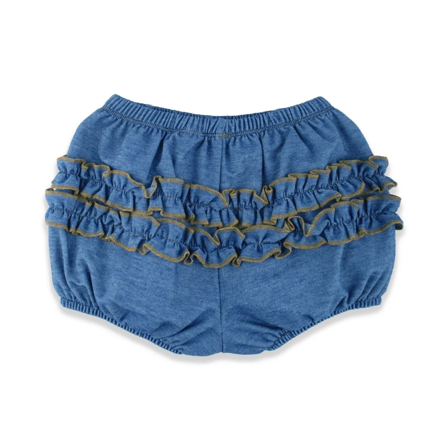 Denim Baby Ruffle Panties