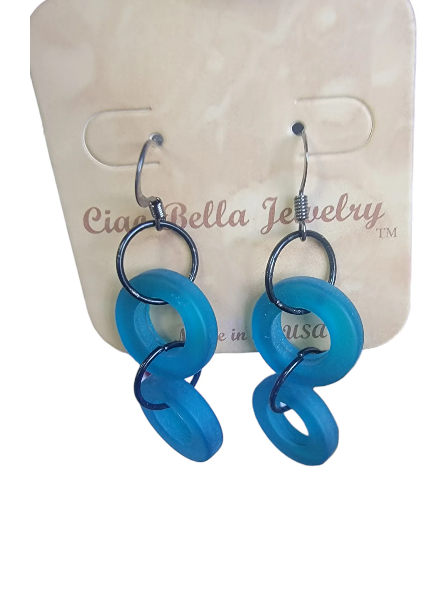 Double Down on Style: Sea Glass Hoop Earrings Made for a Statement