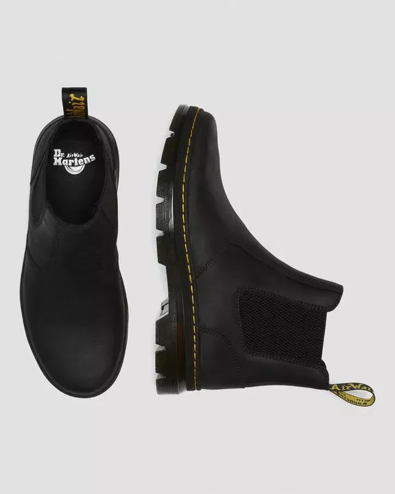 Dr Martens - Men's Embury Leather Black Casual Chelsea Boots 26002001