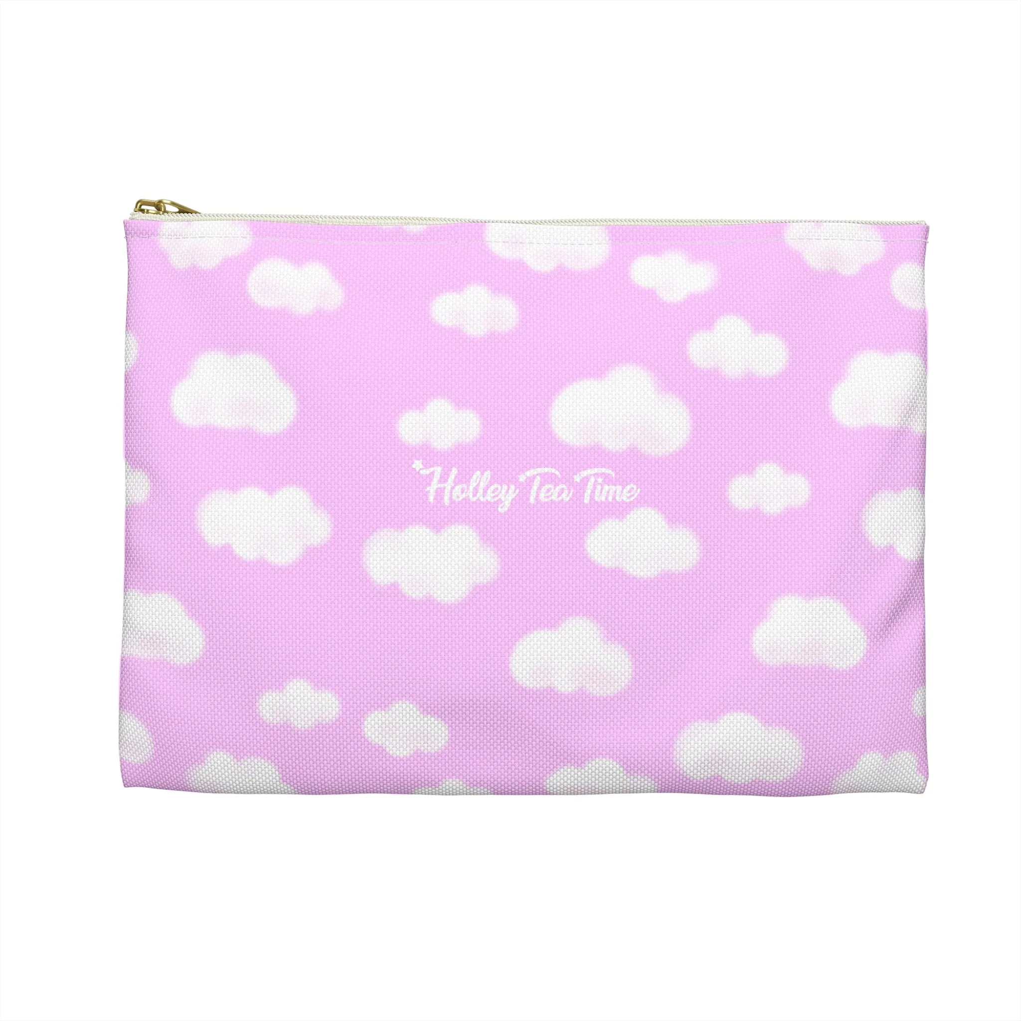 Dreamy Clouds Accessory Pouch (Taffy Pink)