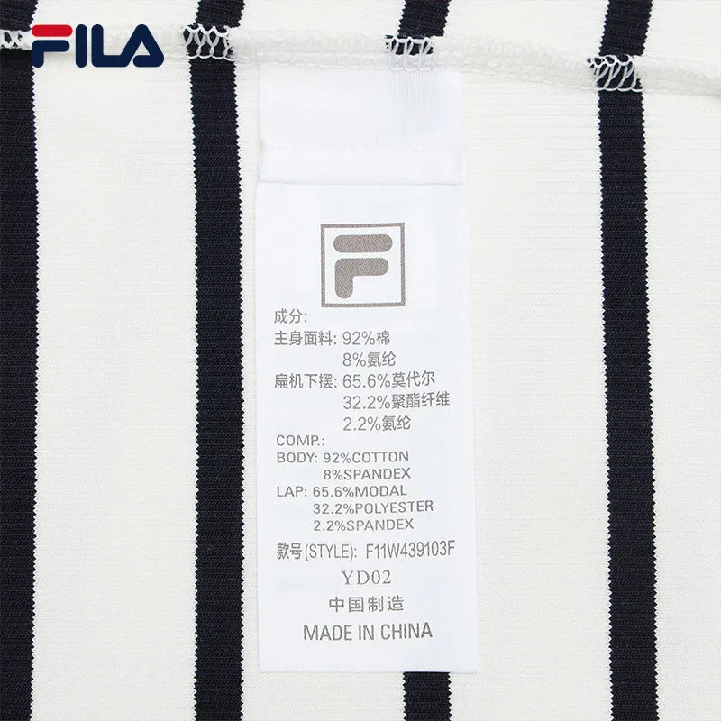 FILA CORE LIFESTYLE ORIGINALE FRENCH TENNIS CLUB Women Cotton Tank Top (White)