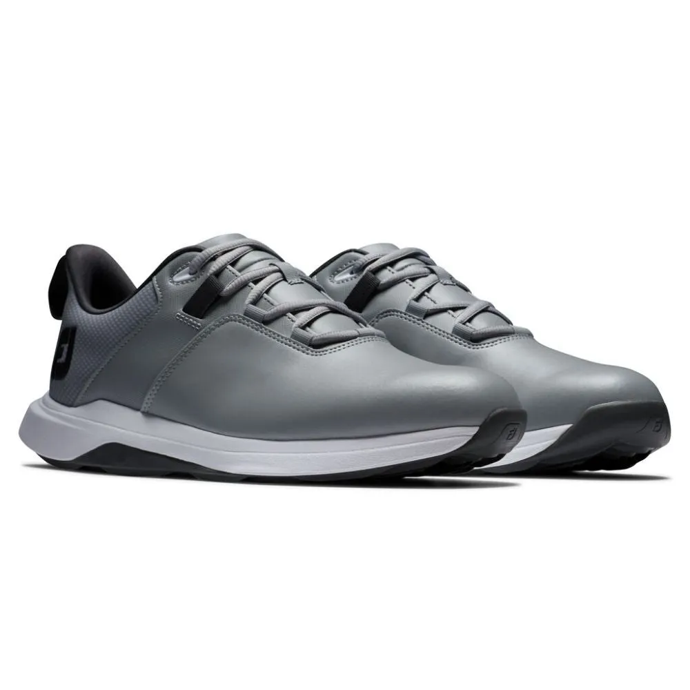 FootJoy Men's ProLite Spikeless Laced Golf Shoes - Grey