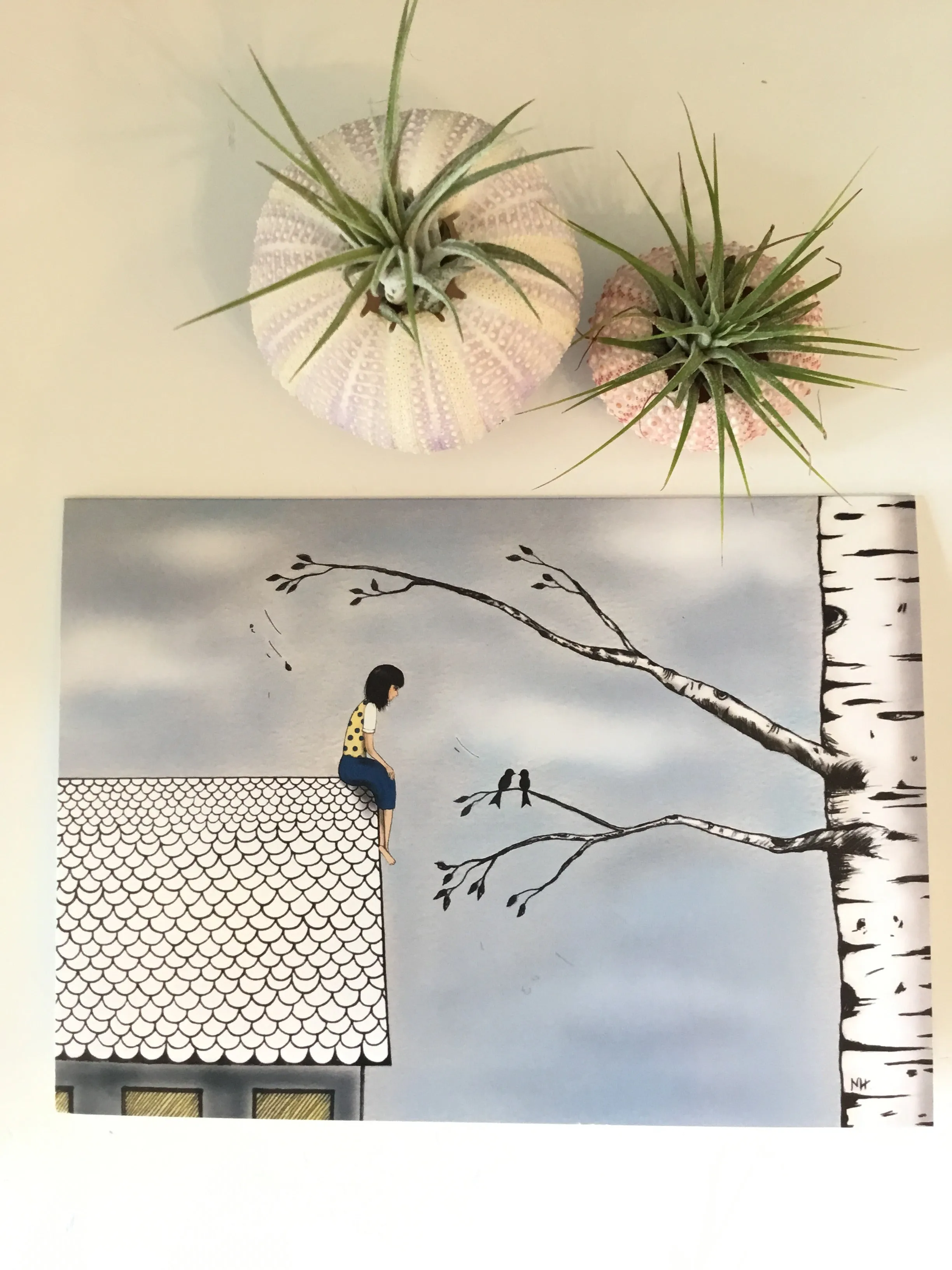 Free As A Bird: Greeting Card