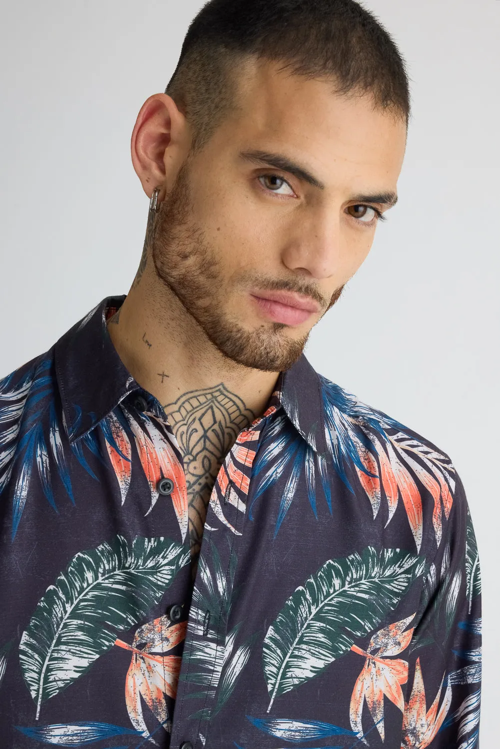 Full Sleeves Men's Jungle Jive Printed Shirt