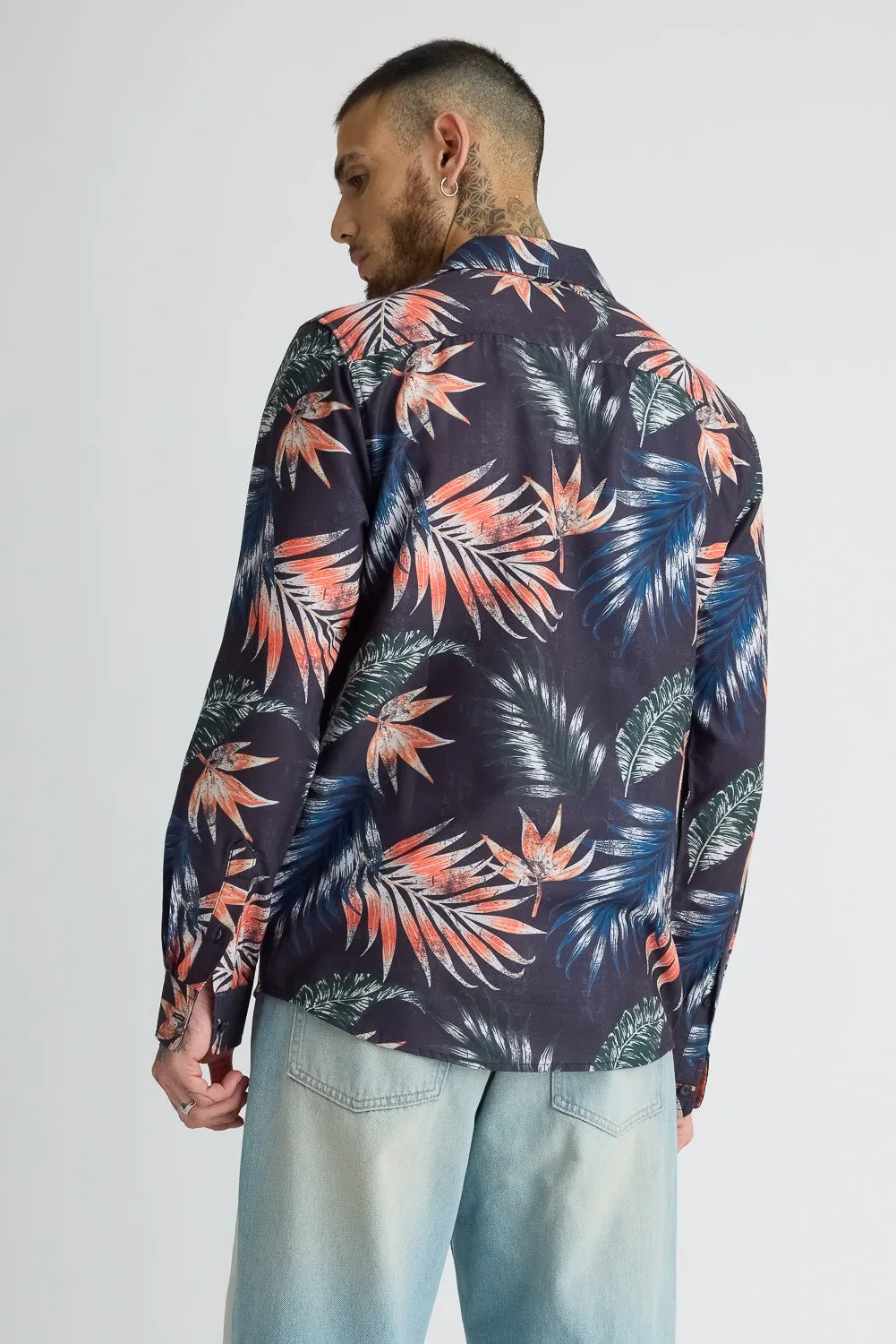 Full Sleeves Men's Jungle Jive Printed Shirt