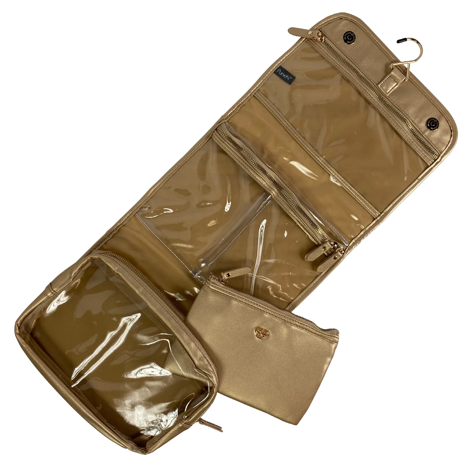 Getaway Toiletry Case - Nude & Gold