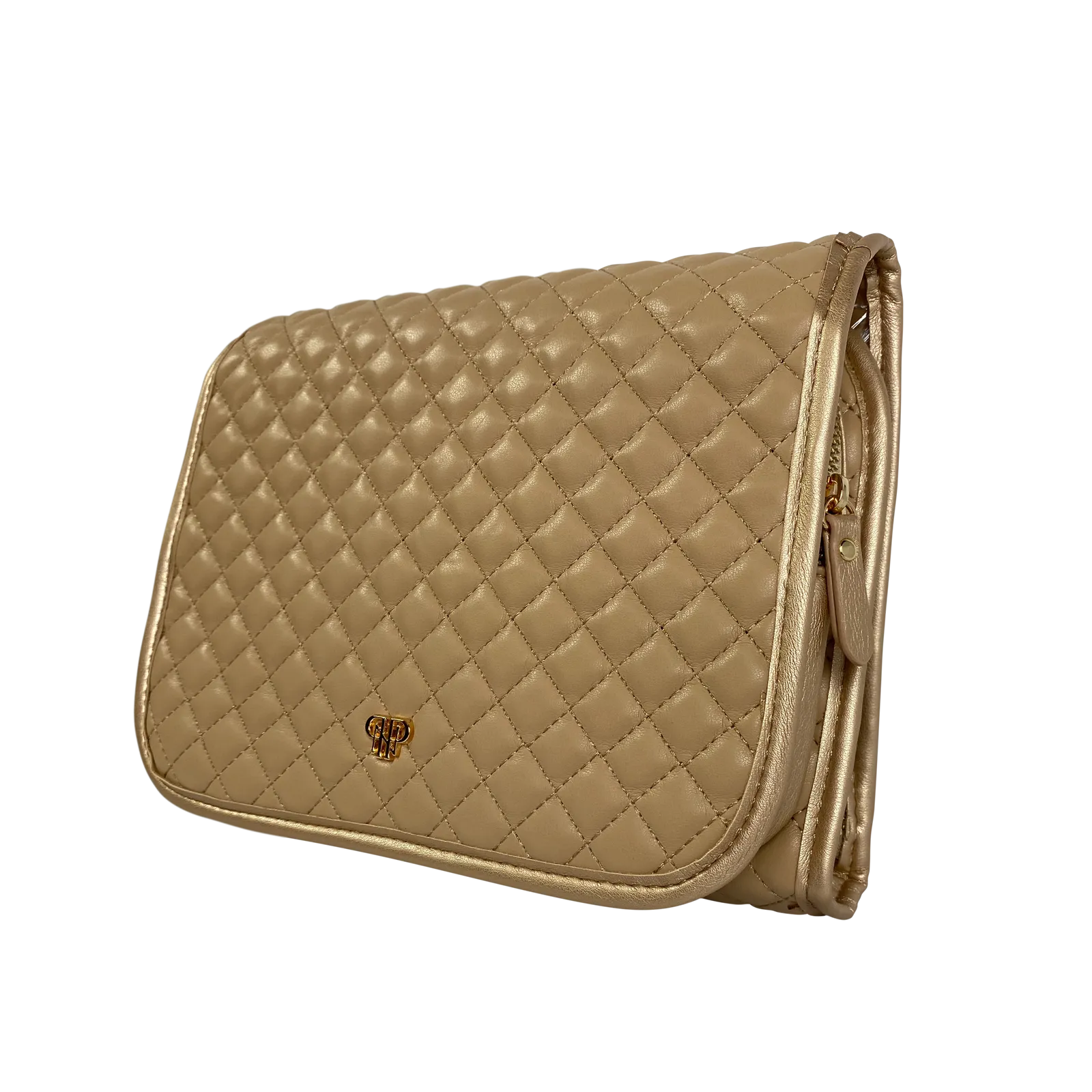 Getaway Toiletry Case - Nude & Gold