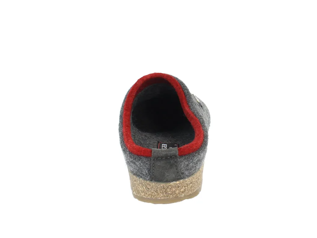 Haflinger Clogs Grizzly Kris Anthracite