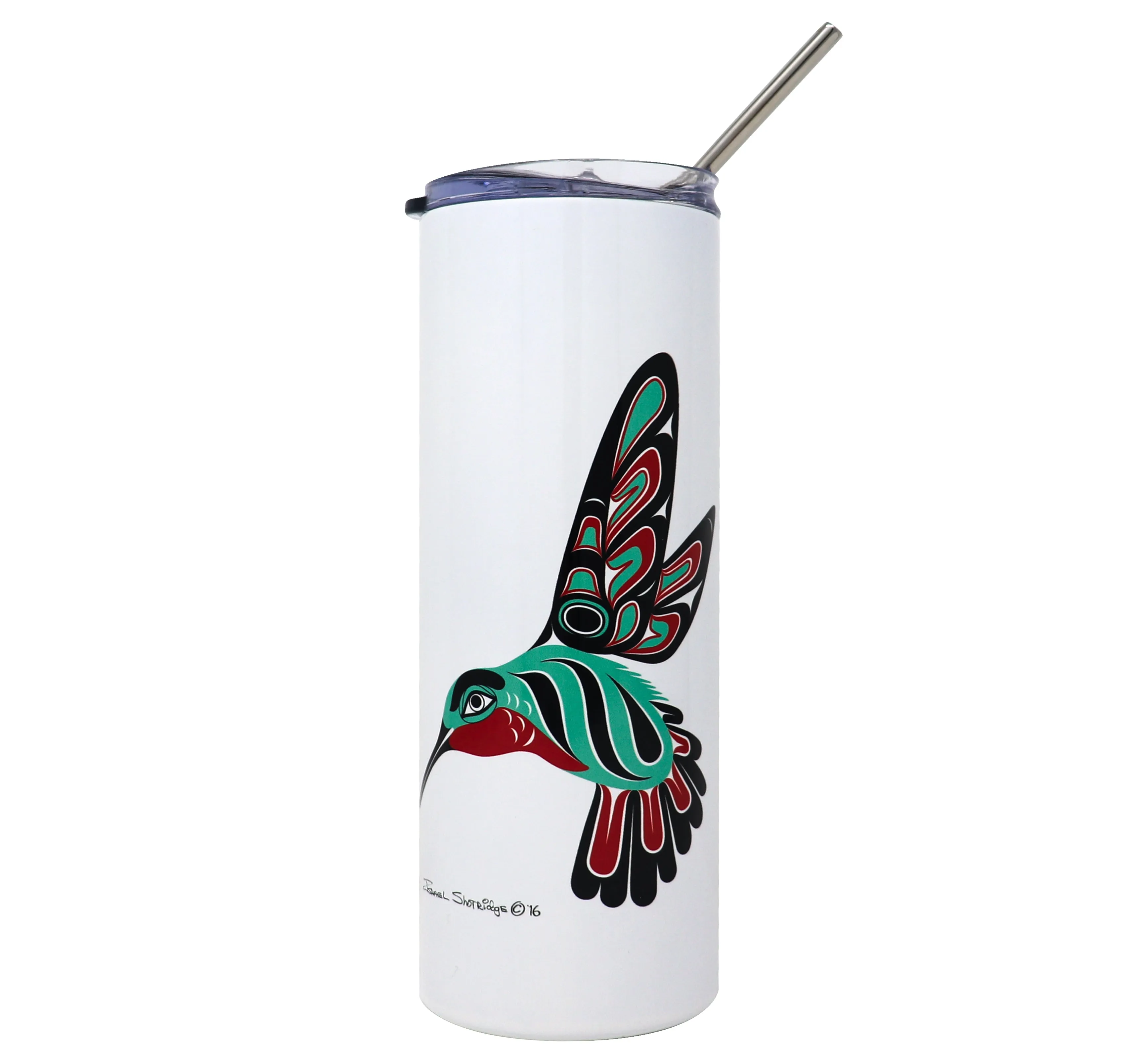 Hummingbird Formline Tumbler w/ Straw