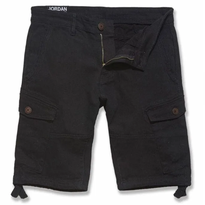 Jordan Craig OG Cargo Shorts (Black) 4383A