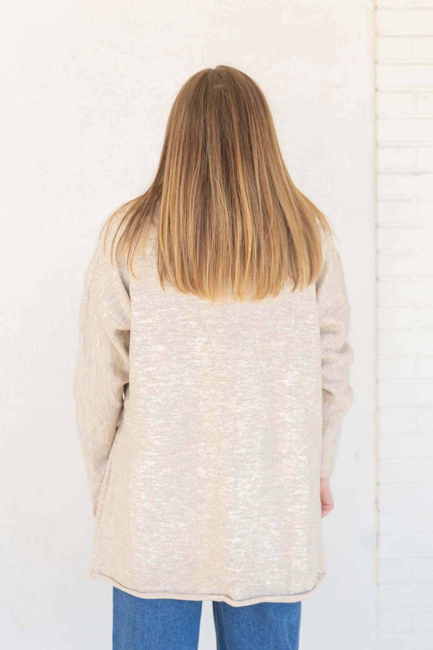 KINSLEY IVORY CARDIGAN