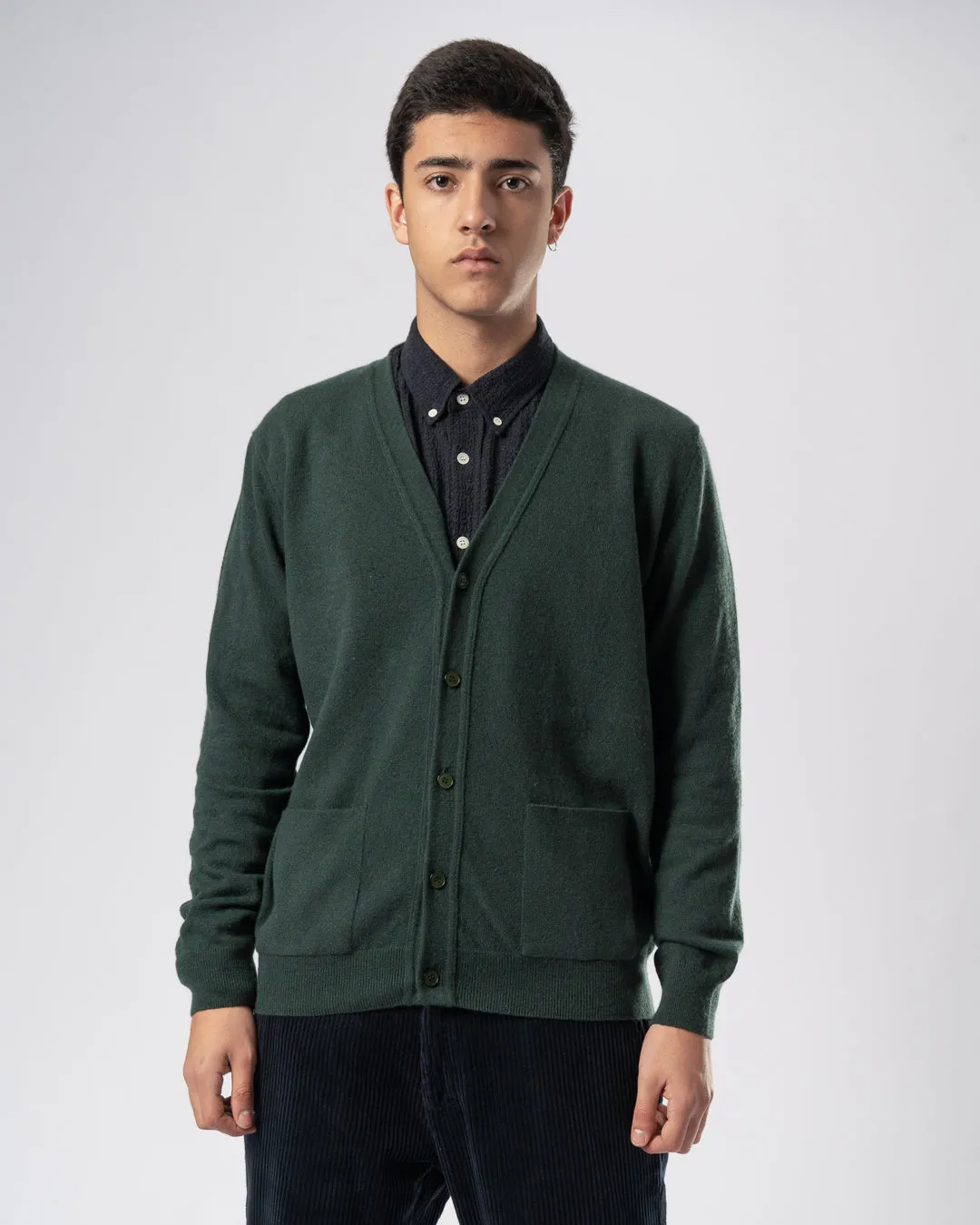 LA PAZ Almeida Wool Cardigan Green