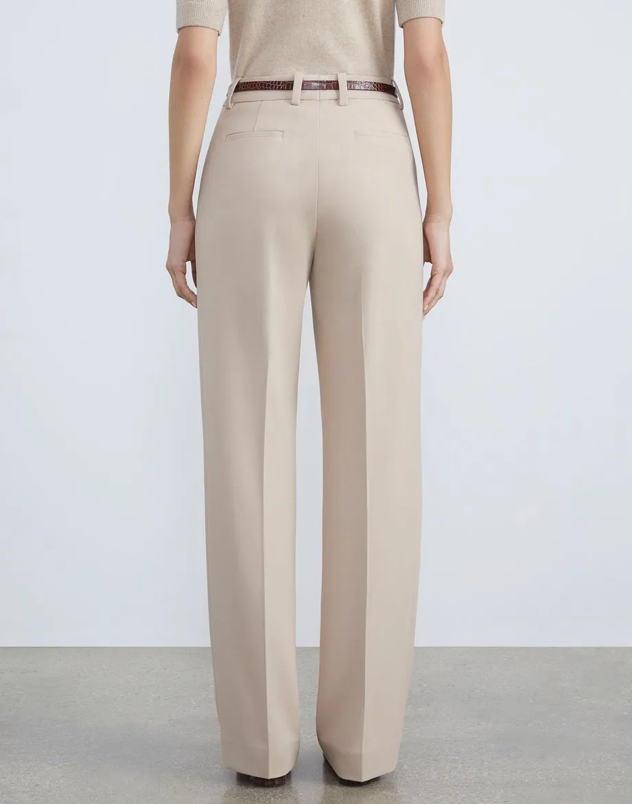 LAFAYETTE 148 Gates Pant in Italian Double Face Wool