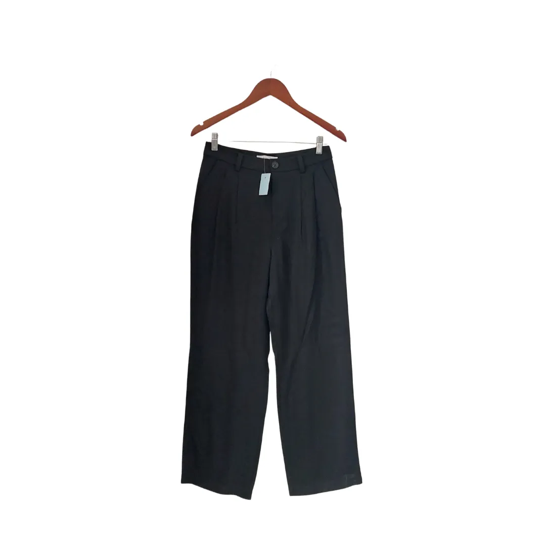 LOFT Black Wide Leg Emory Pants | Brand New |