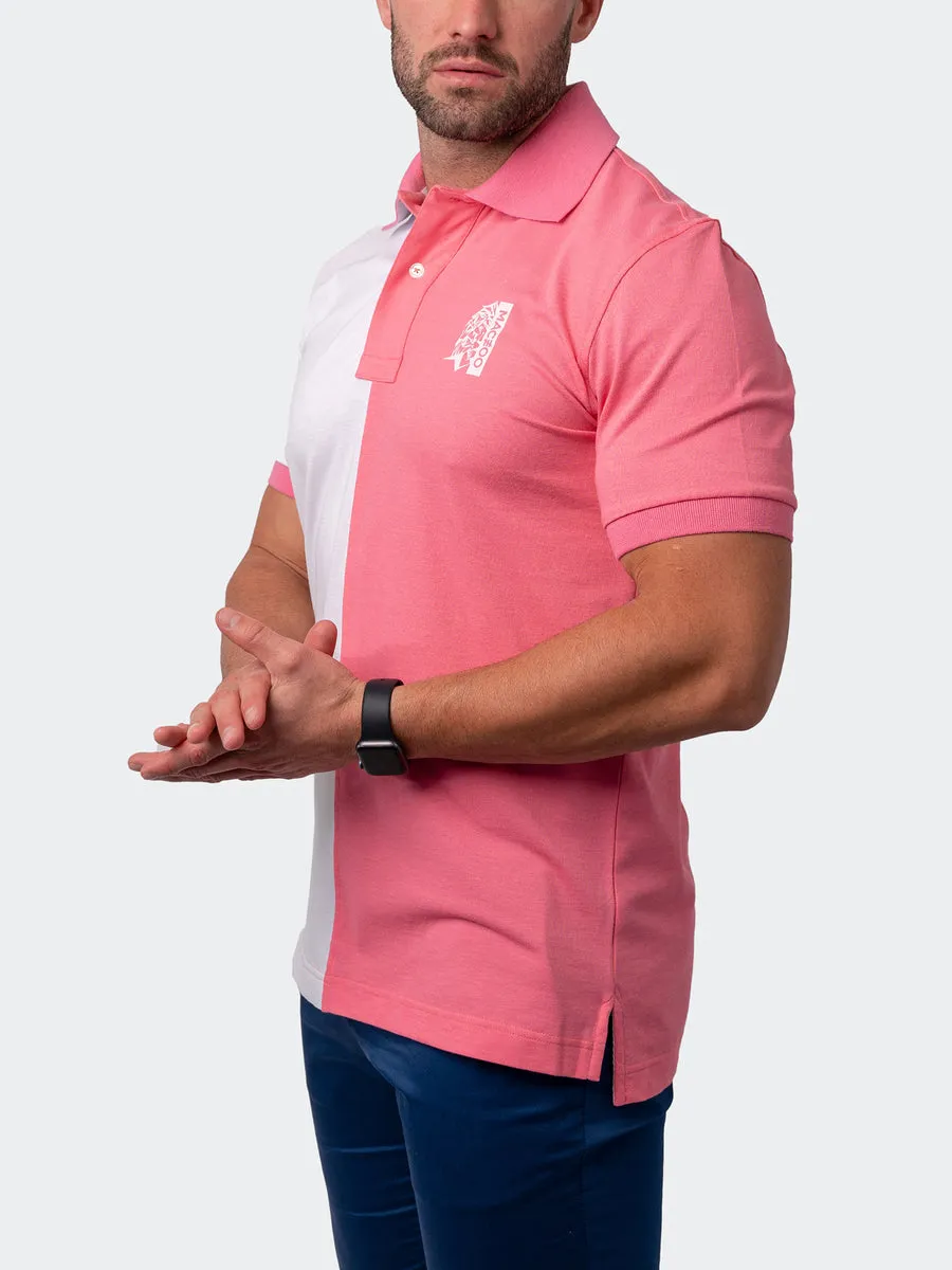 Macoo Polo Mozart Split Pink White [Size L/4]