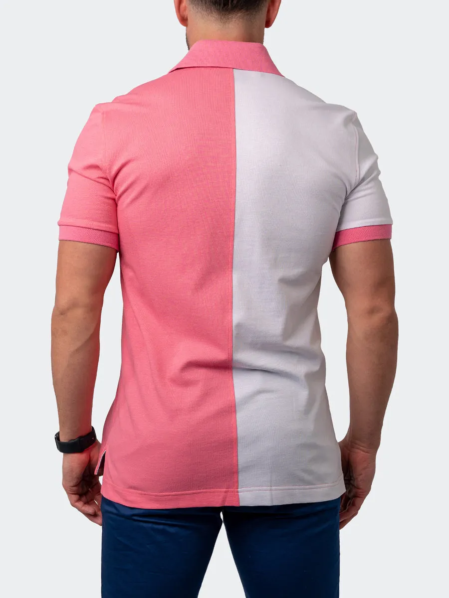 Macoo Polo Mozart Split Pink White [Size L/4]