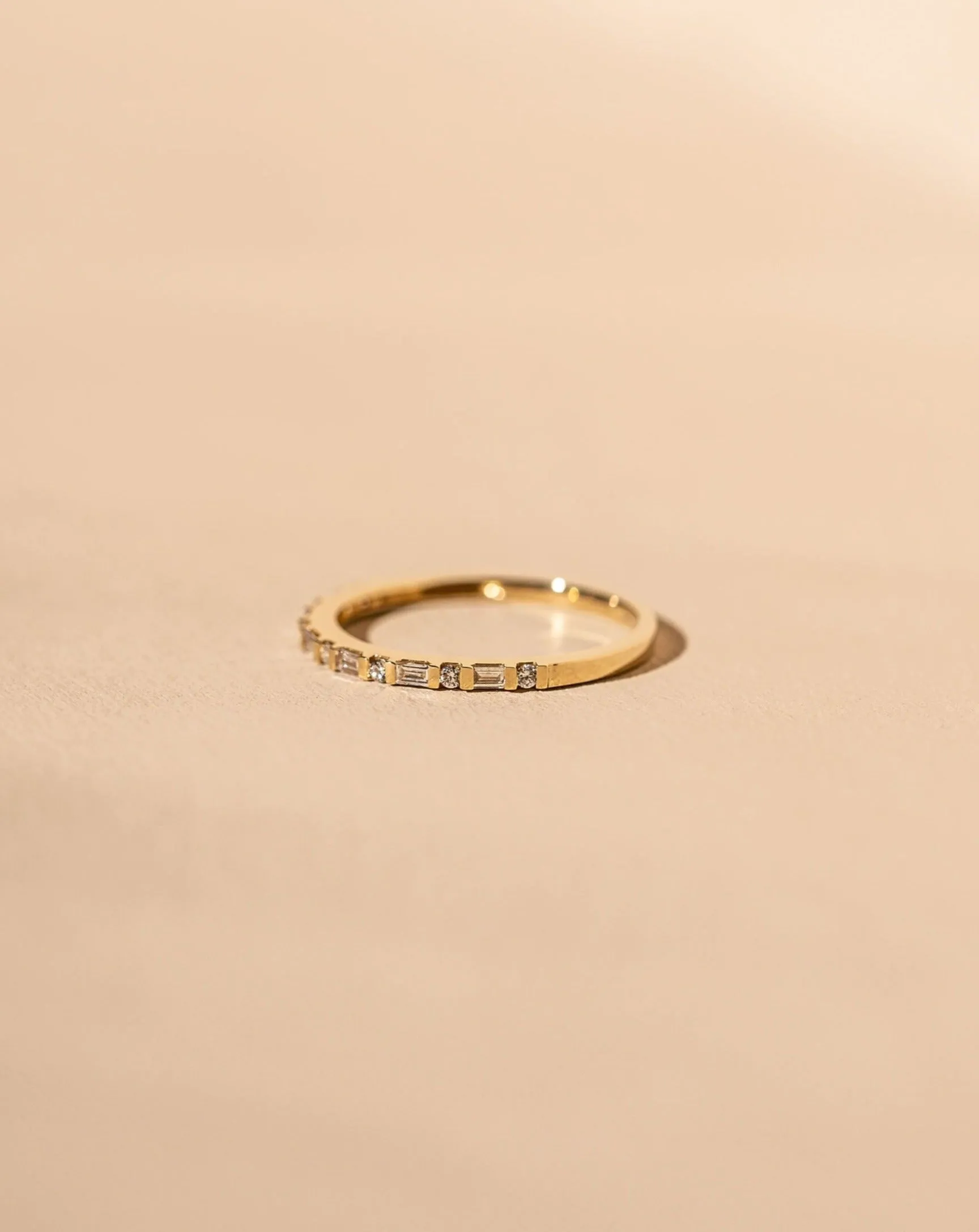 *Made To Order* Facade Band - 14k Solid Gold