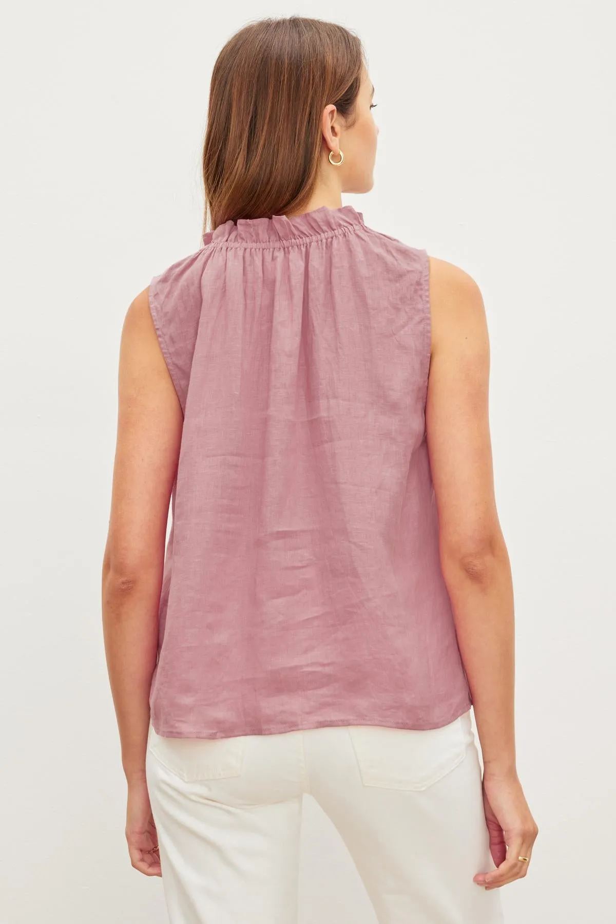 MASIE LINEN TANK TOP