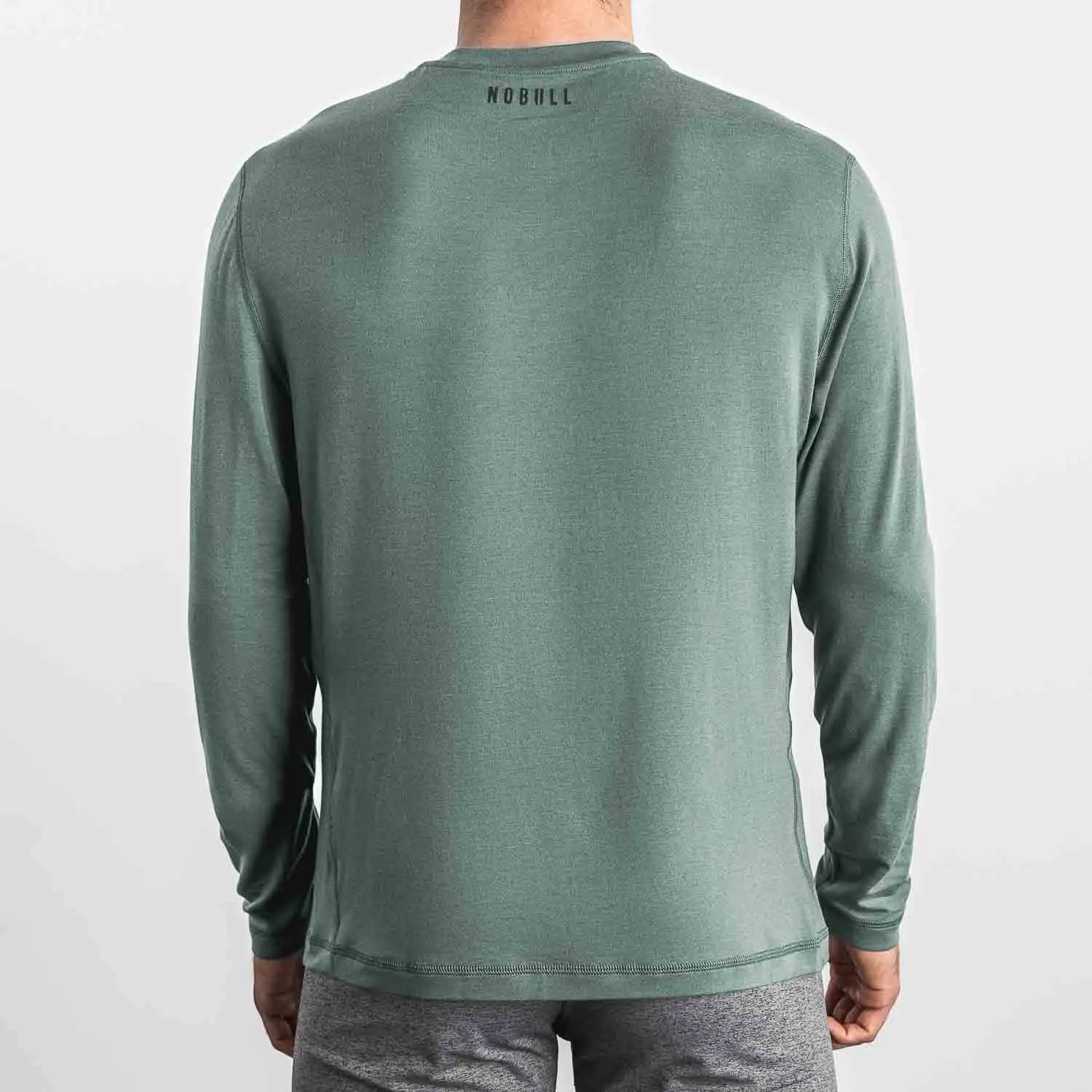 Men's Blended Merino Wool Long Sleeve Tee