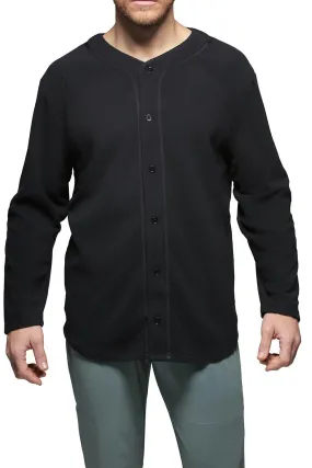 Men's Button Front Shirt Loungewear