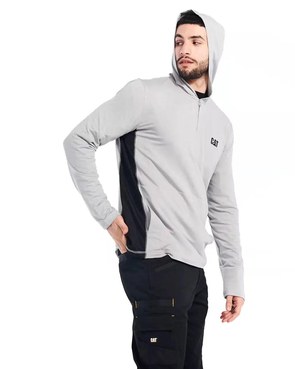 Men's Cooling Quarter Zip Hoodie