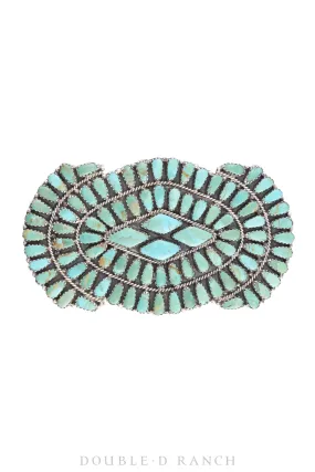 Miscellaneous, Hair Accessory, Barrette, Cluster, Turquoise, Hallmark, 663