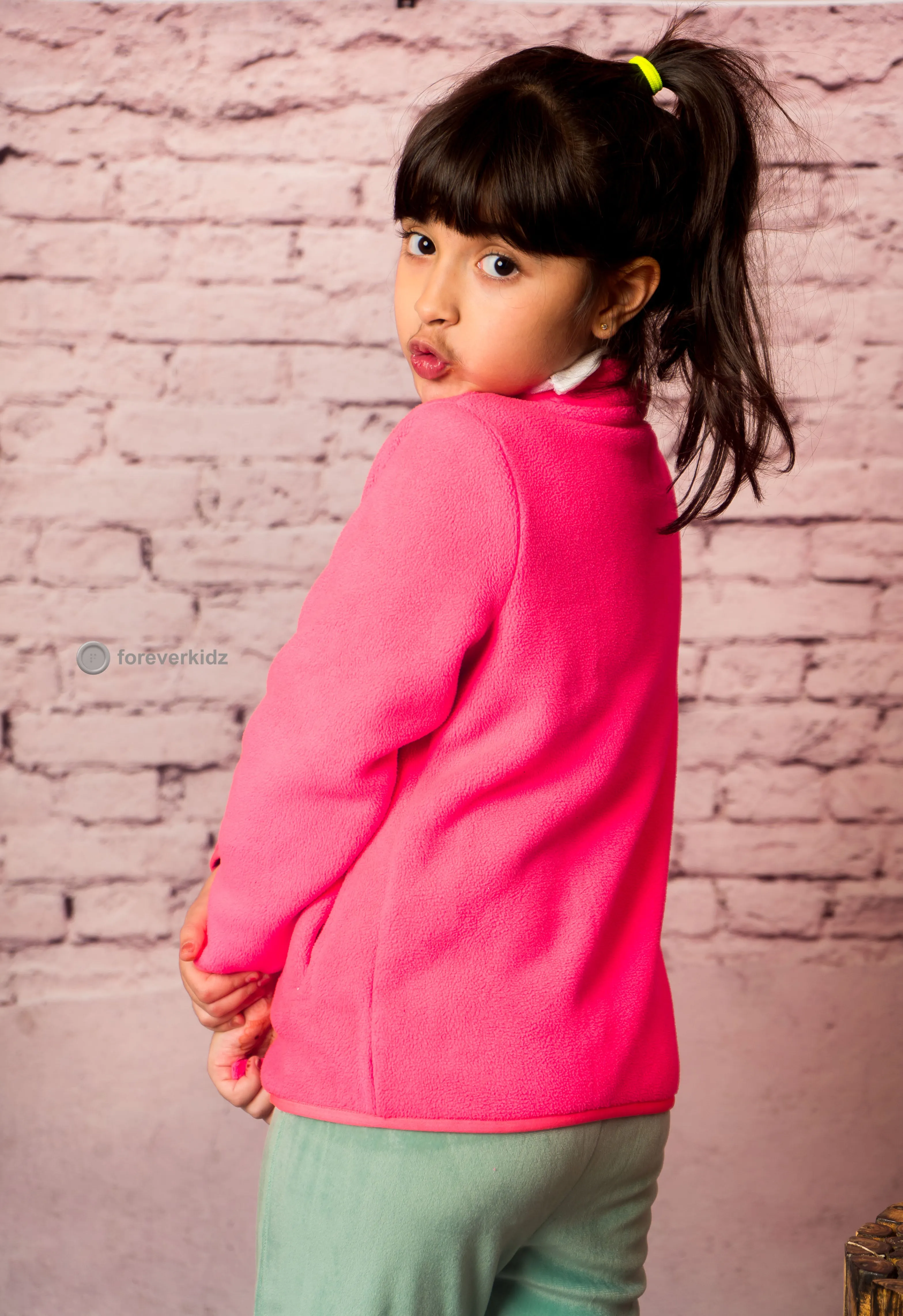 Neon Pink Fashion Jacket