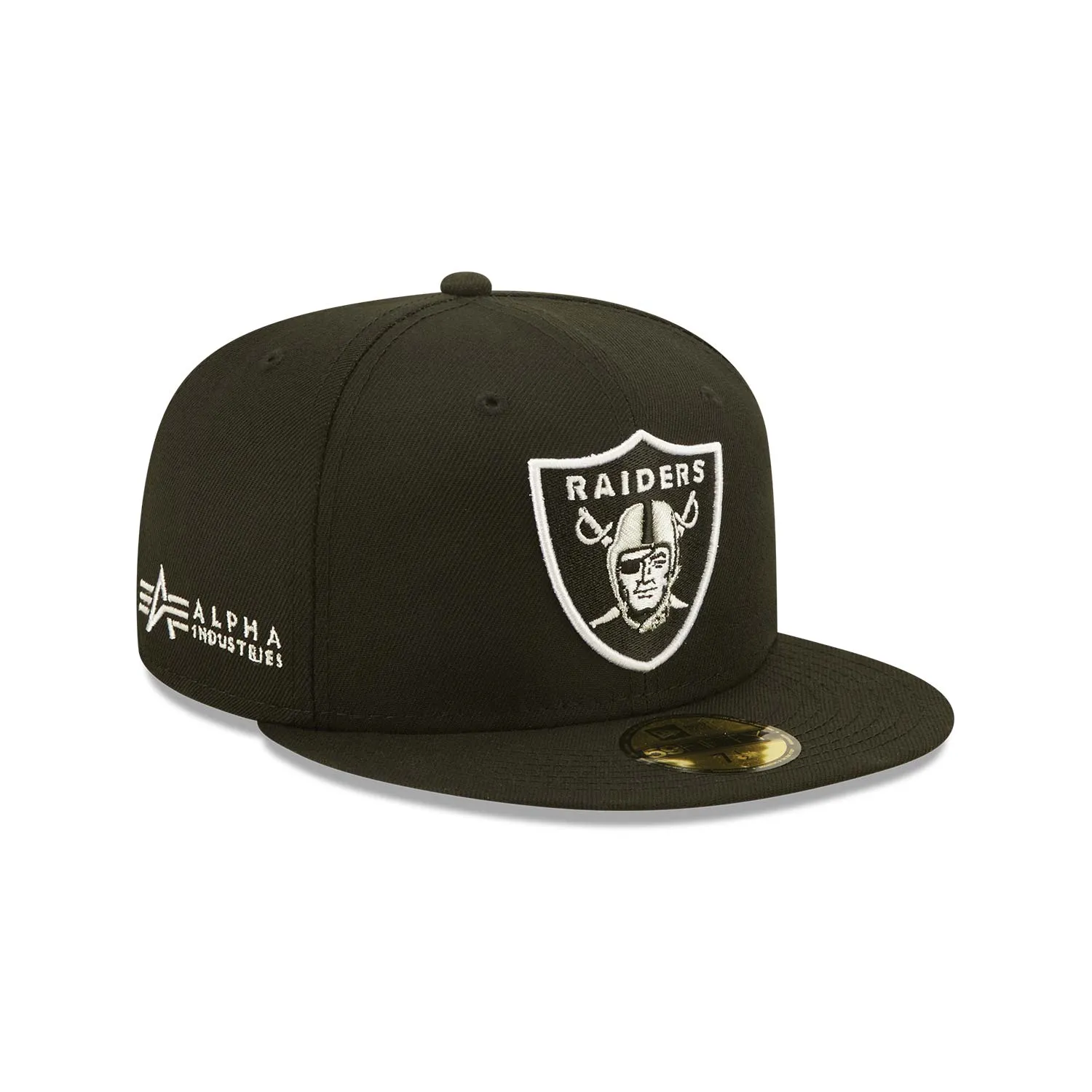 NEW ERA Las Vegas Raiders x Alpha Industries Black 59FIFTY Fitted Cap