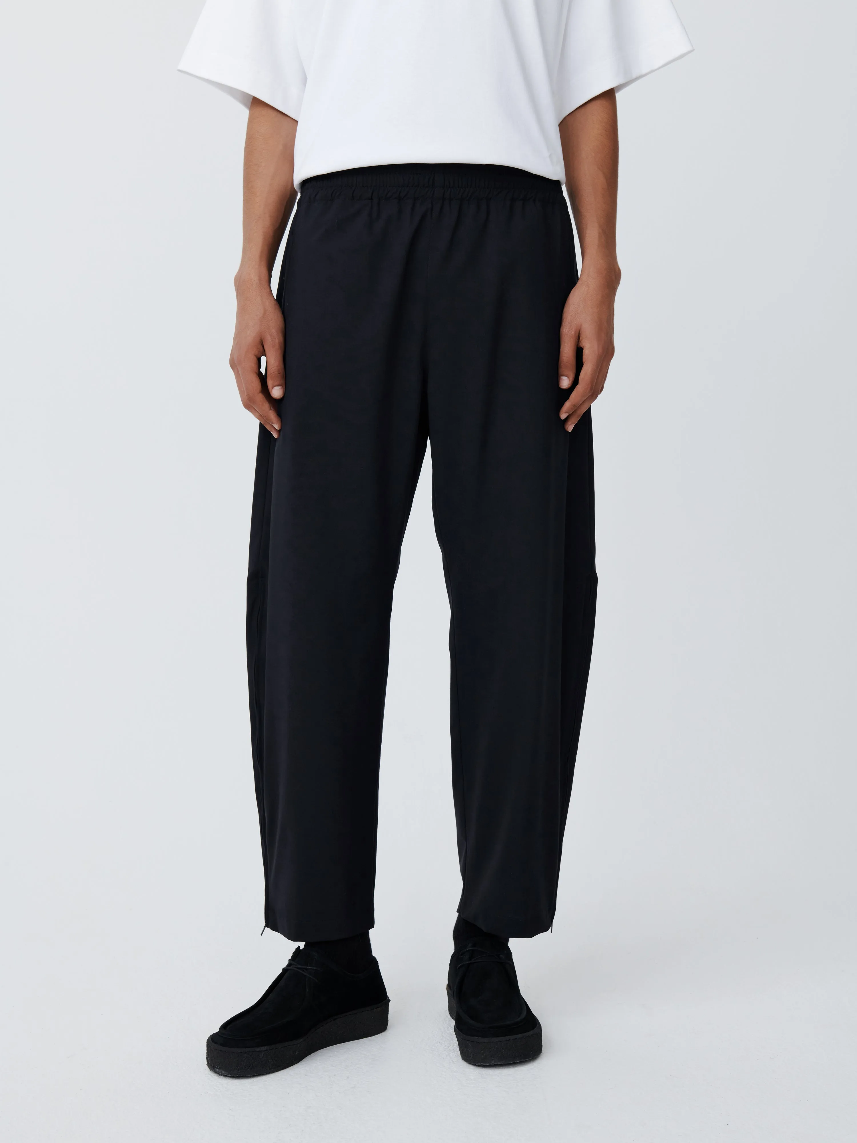 Opal Tropical Wool Pant in Darkest Navy