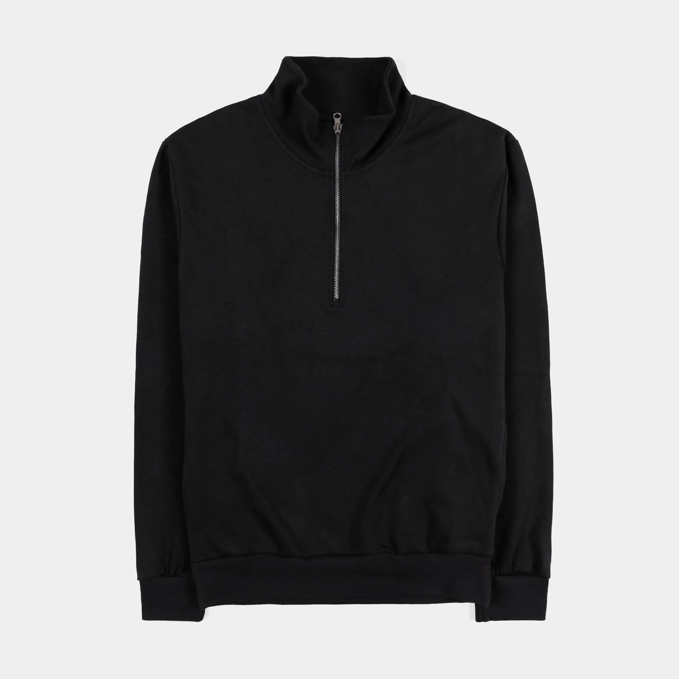 Particle Tech Fleece Quarter Zip Mens Pullover (Black)