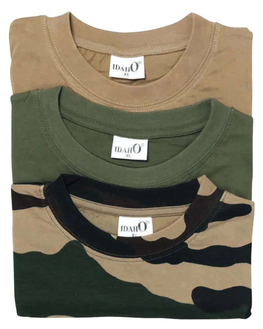 Percussion T-Shirts Camo Three Pack