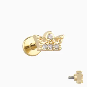 Princess Crown Stud