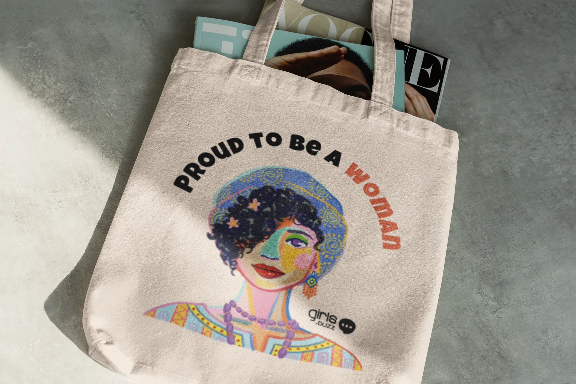 Proud To Be Woman Tote Bag