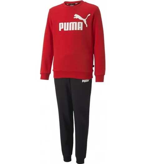 Puma boys' tracksuit Trainer 670885-12 red-black