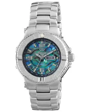 Reactor Ladies Critical Mass Mid -Abalone Shell Dial - Stainless - Day Date